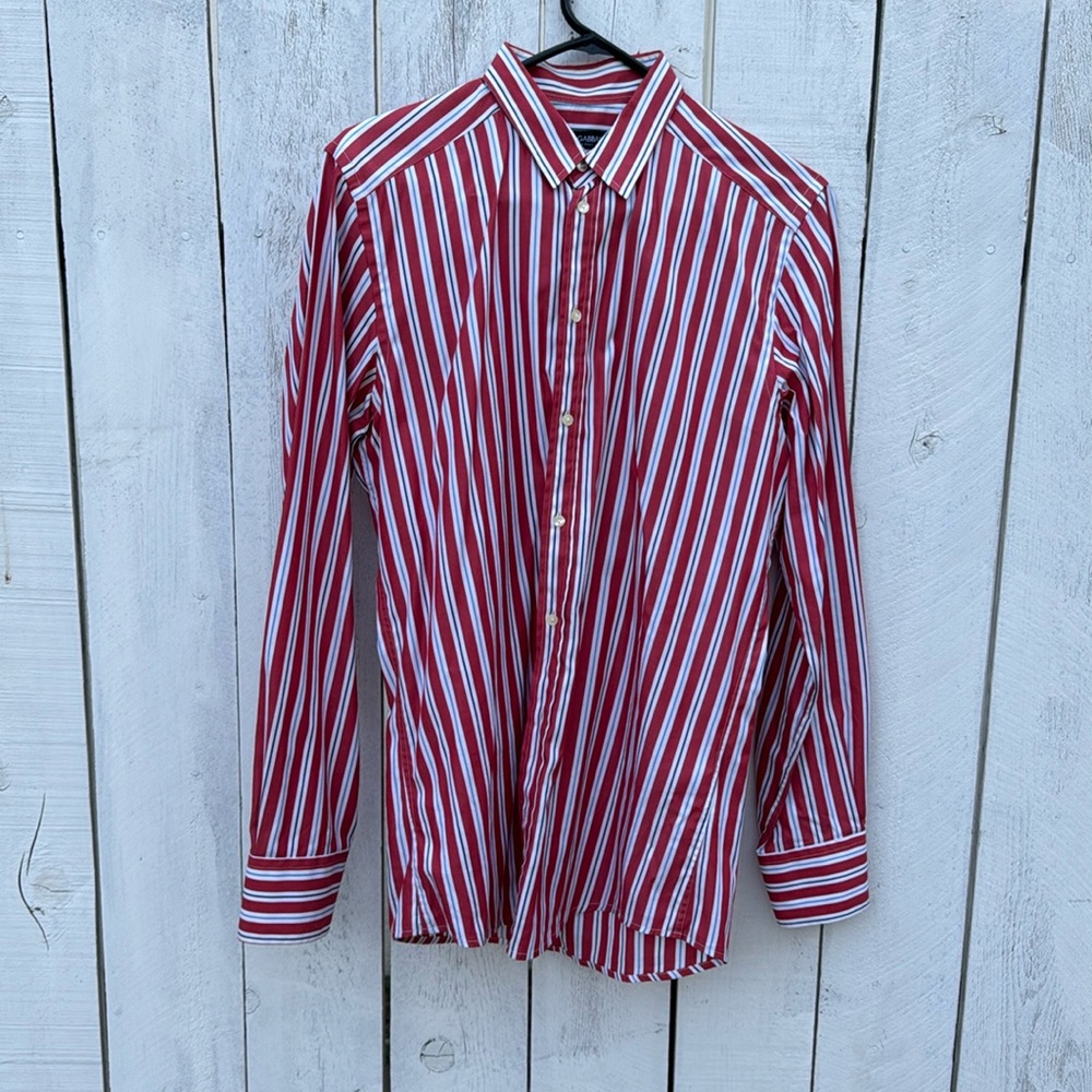 Dolce & Gabbana Gold men’s dress shirt striped